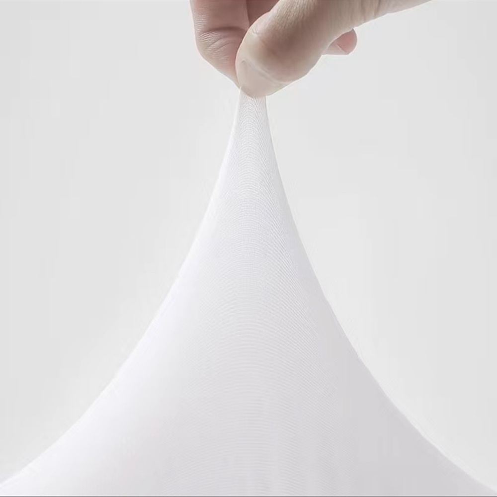 White Knee High Stockings - Picture 2 of 5